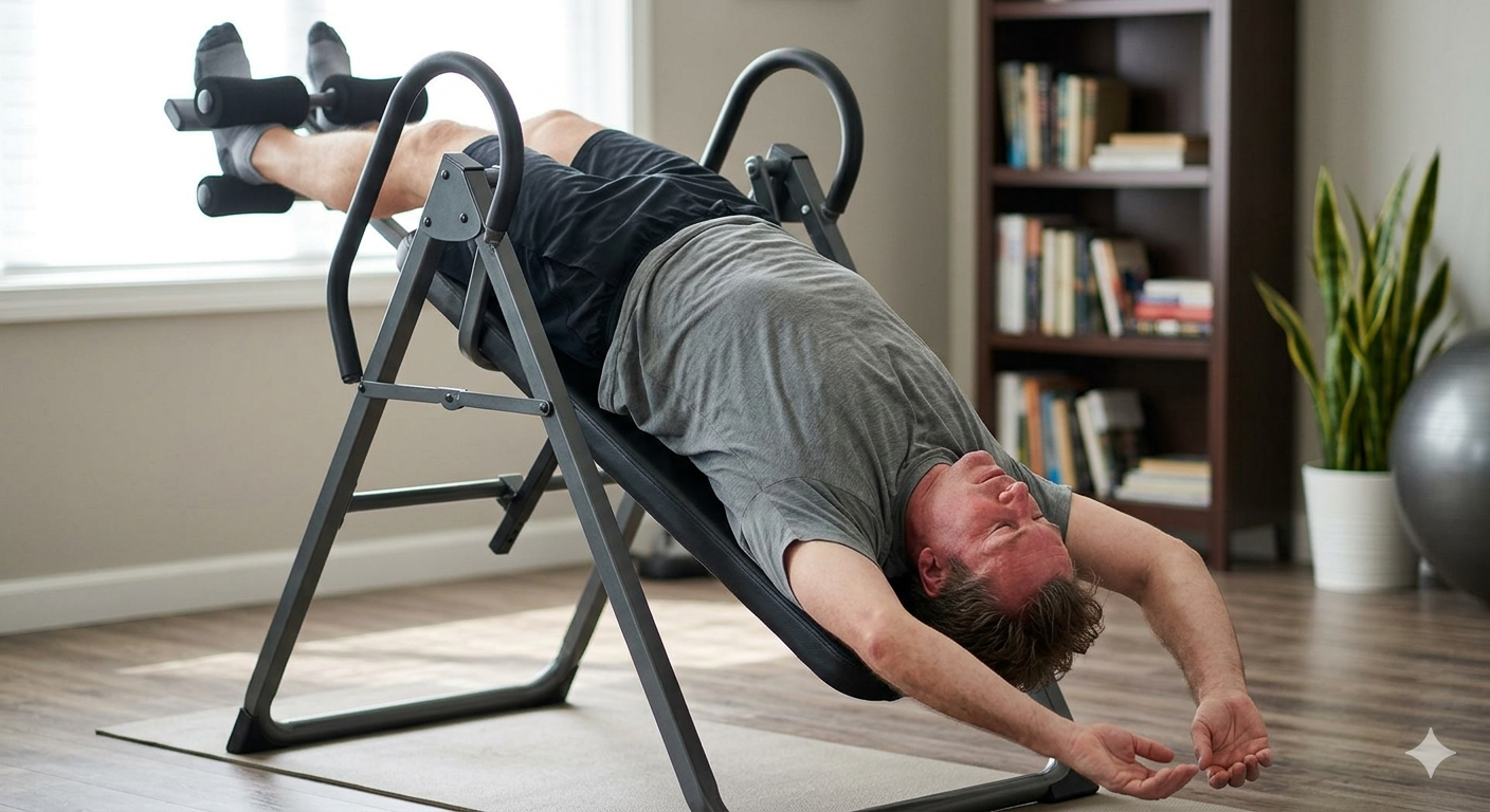 Inversion Decompression How to Decompress the Lower Back? | Premia Spine